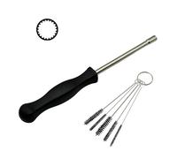 YGQ Herramienta de Ajuste de Carburador Estriado de 21 Dientes para Husqvarna Poulan 530035560 Craftsman Echo Homelite Weed Eater Desbrozadora Motosierra Soplador de Hojas y Destornillador de