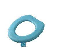 YGSGJSP Funda para Inodoro Cojín de Inodoro Tipo Pasta EVA, Funda Asiento Elevador Mano, Gruesa, Universal for Las Cuatro Estaciones(Blue,4pcs)