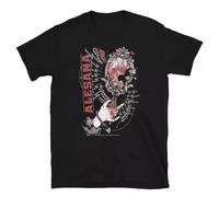 YGT56UYHft Alesana The Emptiness Broken Mirror EMO Post Hardcore Band T-Shirt Black M