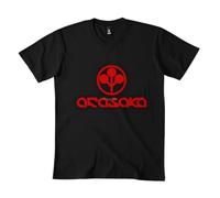 YGT56UYHft Arasaka Red Logo T Shirt Black 3XL