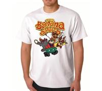 YGT56UYHft Banana Splits Dune Buggy T-Shirt Hanna Barbera Cartoon Cereal Fans Animation White S