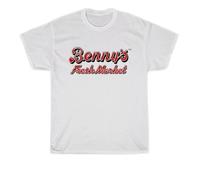 YGT56UYHft Benny's Departement Store Men's T-Shirt Size S-3XL White S