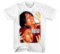 YGT56UYHft Bill & Ted's Excellent Adventures Whoa Dude Men's T Shirt Pressed Hams Party On! White S