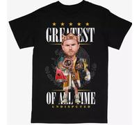 YGT56UYHft Canelo Alvarez Boxing Fighter T-Shirt Black L