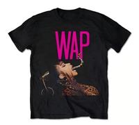 YGT56UYHft Cardi B T-Shirt - Dripping Snake T-Shirt Size S-3XL Black L