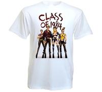 YGT56UYHft Class of 1984 v.3 T-Shirt White Movie Poster White 3XL