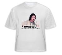 YGT56UYHft Terry Funk WWFD Wrestling What What Terry Funk Do T Shirt White S