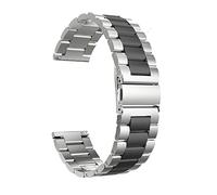 YGUKOJ - Correas de acero inoxidable compatibles con Garmin Forerunner 55 245 645M Smart Watch Band correas de metal compatibles con Approach S40 S12 S42 Correa, For Vivomove HR