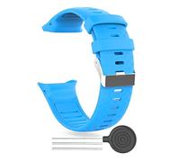 YGUKOJ Safe Silicone Watch Band Surdy Buckle Strap Strap Compatible con Polar Kit de Reloj Vantage V(Blue)