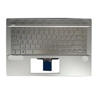 YGUWZ 14-CE TPN-Q207 Compatible con reemplazo de la Cubierta Superior del reposamanos del Teclado del portátil(Type 2 LA Keyboard)