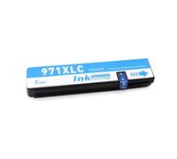 YGUWZ Cartucho de Tinta de reemplazo Compatible con 970XL 971XL 970 XL 971 XL para Usar con OfficeJet Pro X476DW X451DW X576DW X551DW Impresoras(Cyan)