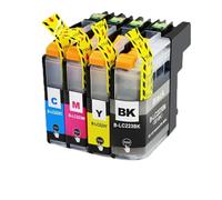 YGUWZ Cartucho de Tinta LC223 LC221 223 Compatible con Brother DCP-J562DW J4120DW MFC-J480DW J680DW J880DW J5320DW