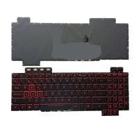YGUWZ Compatible con Gaming FX80 FX80GD FX80GE FX80GM Teclado Español Teclado de Repuesto Retroiluminado