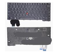 YGUWZ Compatible con Teclado de Repuesto para portátil T14 L14 P14S GEN3 GEN4 TP00135D 21HE-S2HN2K(Black Backlight US)