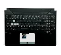 YGUWZ Compatible con Teclado retroiluminado FX95G FX95D FX505 FX505D DY GD GE TUF505DT FX86G FX86F con reposamanos Superior(Spanish)