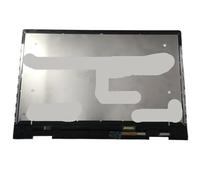 YGUWZ Conjunto de Pantalla LCD con Pantalla táctil de 15,6 Pulgadas, 1080p, Compatible con X360 15-DS 15M-DS 15Z-DS 15-DS0041AU con Marco