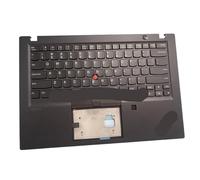YGUWZ Cubierta para reposamanos con Teclado retroiluminado Compatible con T14s Gen 1 Modelo FP Hole 5M10Z41371 5M10Z41372