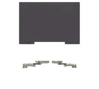 YGUWZ Cubierta Trasera LCD, Tapa Trasera, bisagras de Bisel Frontal, 15,6 Pulgadas, Compatible con portátil Serie G7 15 7590 G7 7590 029TDN 0KG4GF(A Cover Hinges)