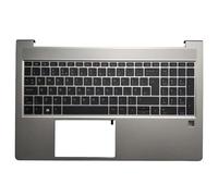 YGUWZ Funda Palmrest Cover Probook 455 450 G9 G10 Compatible con teclados de portátiles españoles, Latinos, estadounidenses, británicos y rusos(UK Backlit)