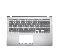 YGUWZ Funda para reposamanos de Teclado Ruso español Compatible con X509 X509F X509FA X509U X509UM X509UA X509UB FL8700U FL8700UB FL8700UN UL(SP Silver Cover)