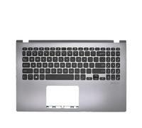 YGUWZ Funda para reposamanos de Teclado Ruso español Compatible con X509 X509F X509FA X509U X509UM X509UA X509UB FL8700U FL8700UB FL8700UN UL(US Grey Cover)