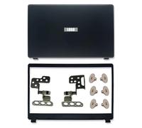 YGUWZ Reemplazo de la contraportada LCD Bisagras del Bisel Frontal Tornillos compatibles con Aspire 3 A315-42 A315-42G A315-54 A315-54K A315-56 N19C1 15.6 Pulgadas(Black AB Hinges)