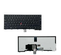 YGUWZ Reemplazo de Teclado portugués Compatible con los Modelos T440 T440S T450 T450S T460 L470 L440 L450 L460 E431 E440 04Y2785 04Y0846 01AX332(with BL)