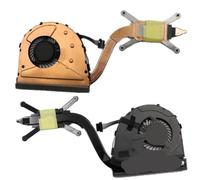 YGUWZ Reemplazo del disipador de Calor del Ventilador de refrigeración de la CPU Compatible con 260 370 X380 S1 4th Laptop 00HN995 00HN996 02DA165(370)