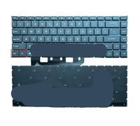 YGUWZ Teclado A10 Estadounidense Compatible con 14 A10M A10SC A10RB MS-14C1 Moderno 15 A10 A10M A10RB MS-1551 A10M-450US A10M-455US NSK-FFABN