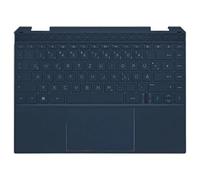 YGUWZ Teclado de Repuesto para Ordenador portátil X360 14-EA Cubierta retroiluminada para reposamanos Compatible con X360 14-EA(German Version)