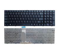 YGUWZ Teclado de Repuesto para portátil Compatible con MSI GE60 2PL-403XCN 2PC-865XCN CX70 CX61 GP60 GP70 GE70 CR61 GX60(Transparent Cable)