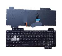 YGUWZ Teclado Estadounidense retroiluminado Compatible con reemplazo FX80 FX80GD FX80GE FX80GM