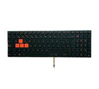 YGUWZ Teclado GL502 SP Compatible con GL502V GL502VM GL502VS GL502VT GL502VY GL702 GL702ZC GL702VM V156230AK1 Retroiluminado(Spanish Backlit)