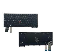 YGUWZ Teclado japonés inglés británico de EE. UU. Compatible con los Modelos X13 Gen2 Gen3 L13 Gen4 5N21H77079 5N21H76996 5N21A21845 5N21A21808(UK Without BL)