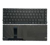 YGUWZ Teclado Latino español 445 440 G8 G9 645 640 G8 G9 Reemplazo retroiluminado Compatible con AEX8QE00010(Spanish Backlit)