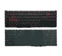 YGUWZ Teclado N18C3 UK/Español/Francés Compatible con 5 N18C3 N18C4 LG05PN90BRL LG5P_N90BRL NKI15130NG NKI151315D Retroiluminado(FR Backlit)