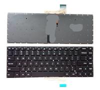 YGUWZ Teclado Negro retroiluminado Compatible con Pro XMA2009-AD