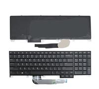 YGUWZ Teclado retroiluminado 17 R4 Compatible con reemplazo de diseño de EE. UU.