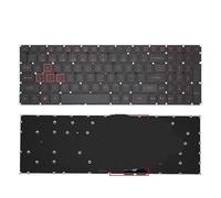 YGUWZ Teclado retroiluminado Compatible 5 AN515 AN515-51 AN515-52 AN515-53 AN515-41 AN515-42 AN515-31(US Red Word)