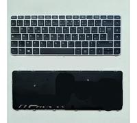 YGUWZ Teclado retroiluminado Compatible con 1040 G3 1040G3 con función de retroiluminación(FR Blacklit Silver)