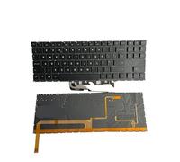 YGUWZ Teclado retroiluminado Compatible con 15 15-EN 15-EK TPN-Q238 TPN-Q236 16-B Q265 15-EK000(UK)