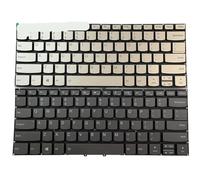 YGUWZ Teclado retroiluminado Compatible con 930-13 C930-13ikb 7pro-13IK(Gold)