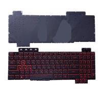 YGUWZ Teclado retroiluminado Compatible con los Modelos FX705 FX504 FX504G FX505 FX505D FX80 FX86