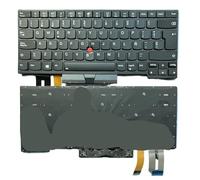 YGUWZ Teclado retroiluminado español T14 Compatible con portátil T14 Gen 1 P14s T14 Gen 2 P14s Gen 2 01YP240 CMFNBL-84SP SN20P32754(SP Backlit)