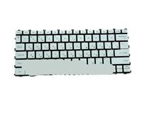 YGUWZ Teclado retroiluminado Moderno 14 C5M C7M MS-14JK Moderno 14 C11M C12M C13M MS14J1 RU Compatible con diseño Ruso Blanco de EE. UU.(White RU)