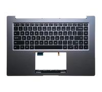 YGUWZ Teclado retroiluminado para computadora portátil de EE. UU. de 15,6 Pulgadas Compatible con 9Z.301 MK10000044461 con Cubierta Superior con reposamanos