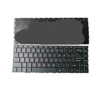 YGUWZ Teclado retroiluminado para Ordenador portátil de EE. UU. Compatible con MSI 15 A10 A10SC MS-16S3 MS-1551 14C1 14C2 A10SC-219CN reemplazo para PC portátil