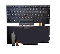 YGUWZ Teclado retroiluminado para Ordenador portátil T470 T480 A475 A485 Compatible con la disposición Rusa de EE. UU.(US Point Backlit)