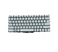 YGUWZ Teclado retroiluminado para portátil Compatible con MSI Modern 14-C5M 14-C7M MS-14JK 14 C11M C12M C13M MS14J1(US White Backlit)