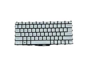 YGUWZ Teclado retroiluminado para portátil Compatible con MSI Modern 14-C5M 14-C7M MS-14JK 14 C11M C12M C13M MS14J1(US White Backlit)
